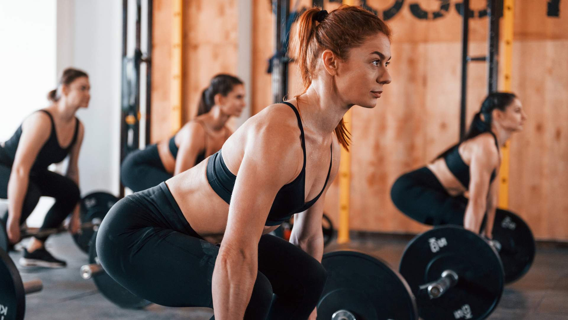 Deadlift exercise demonstration